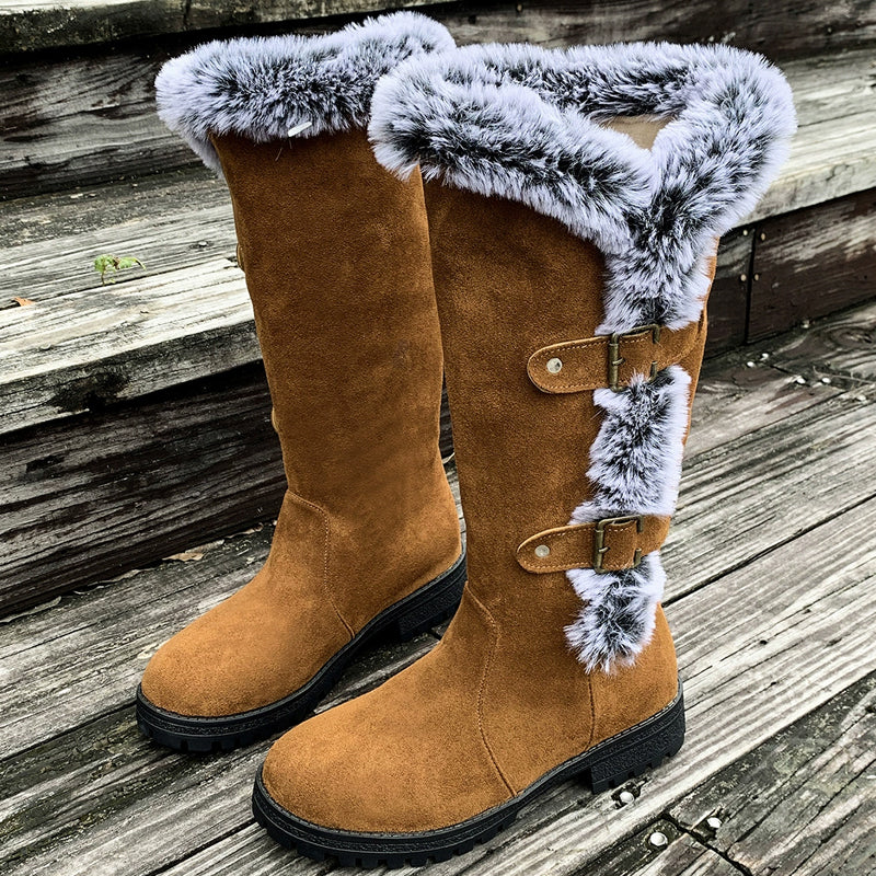 Zooey - Elegante Rutschfeste Schneestiefel