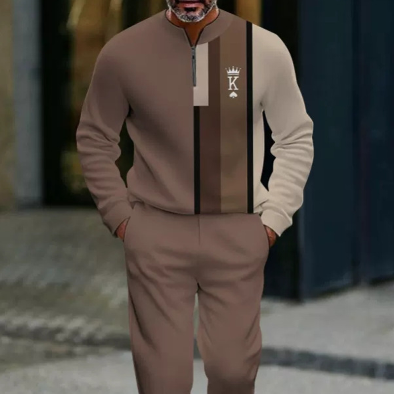 Mclerran – Set Aus Pullover Und Hose Mit Grafischem Print
