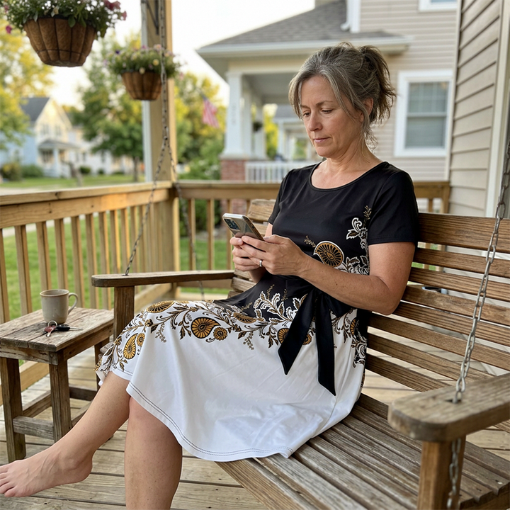 Chuckie - Kleid Mit Blumenmuster