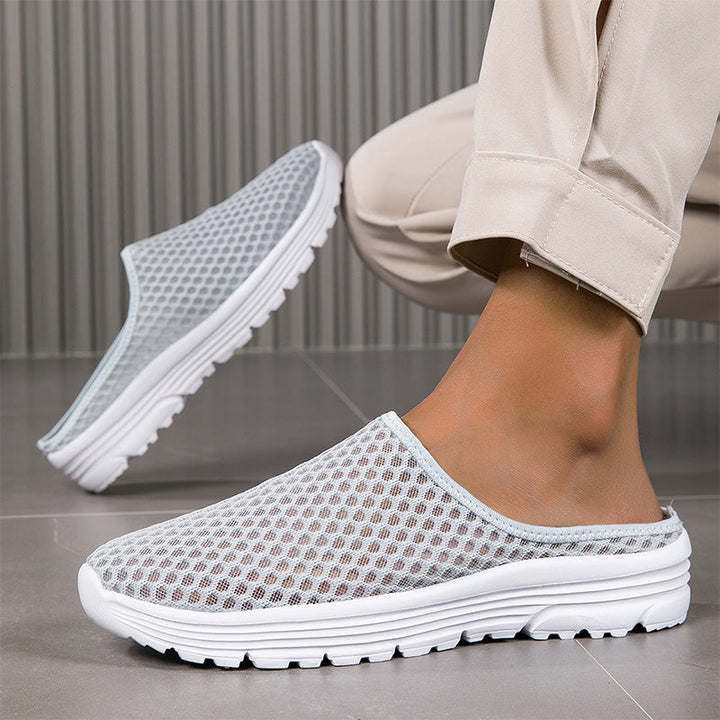 Nesrine – Atmungsaktive Pantoletten Aus Mesh