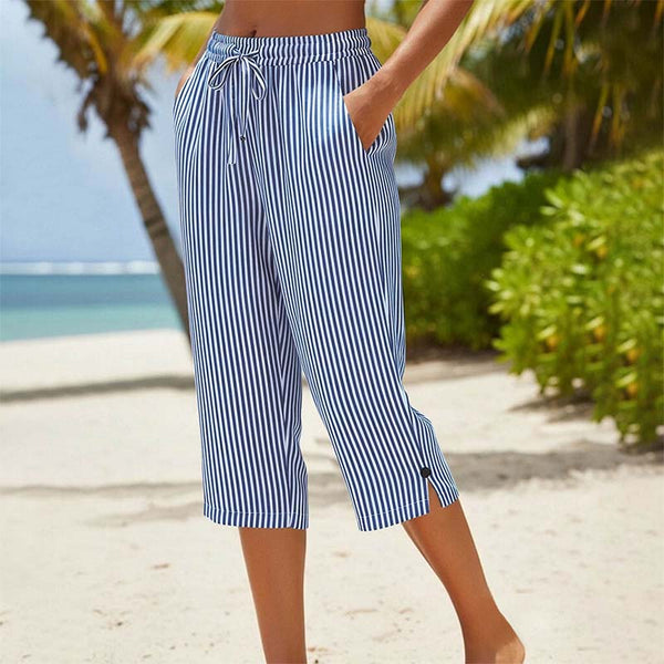 Neriah – Gestreifte Hose Mit Taschen