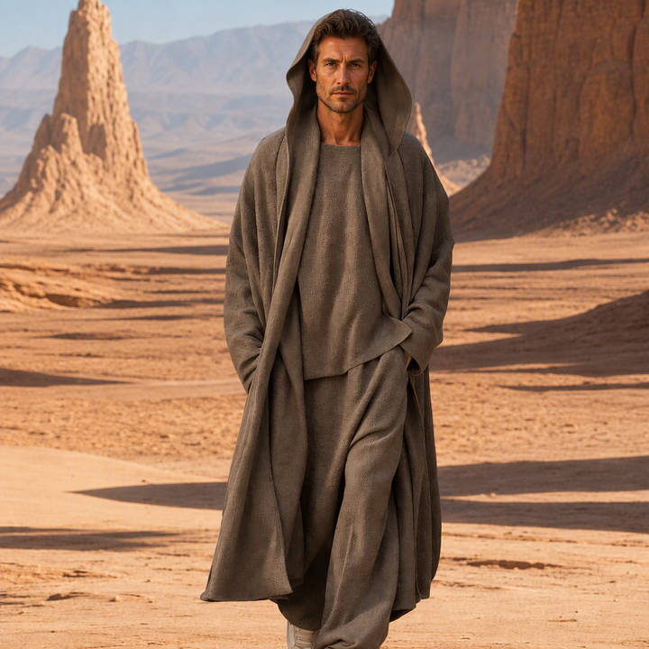 Calum – Dreiteiliges Set Mit Hose Mit Weitem Bein