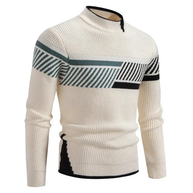 Zohir – Strickpullover Mit Hohem Kragen