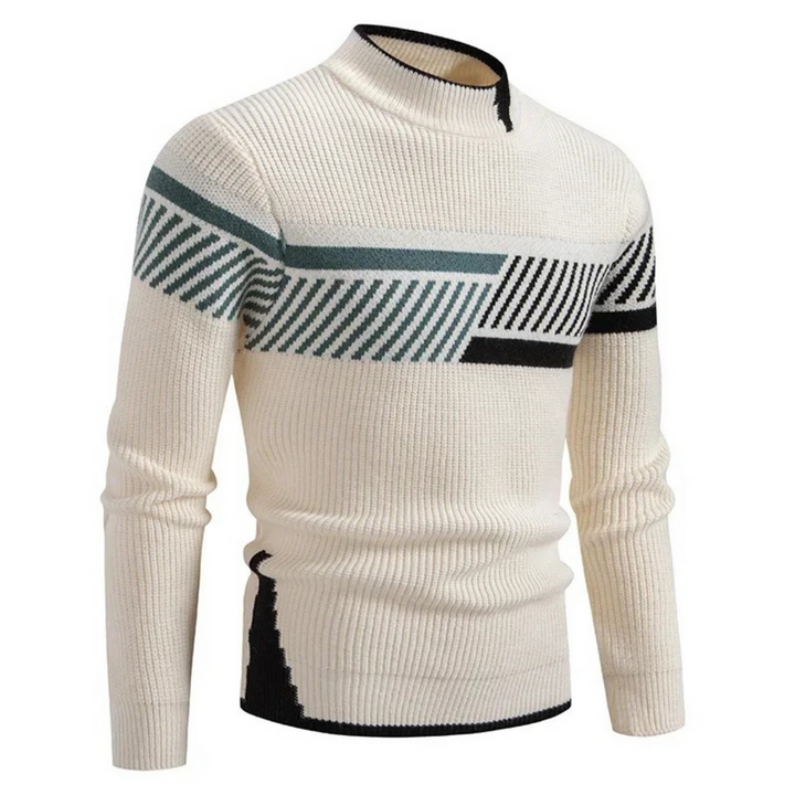 Zohir – Strickpullover Mit Hohem Kragen