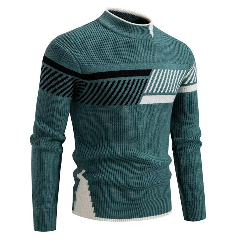 Zohir – Strickpullover Mit Hohem Kragen