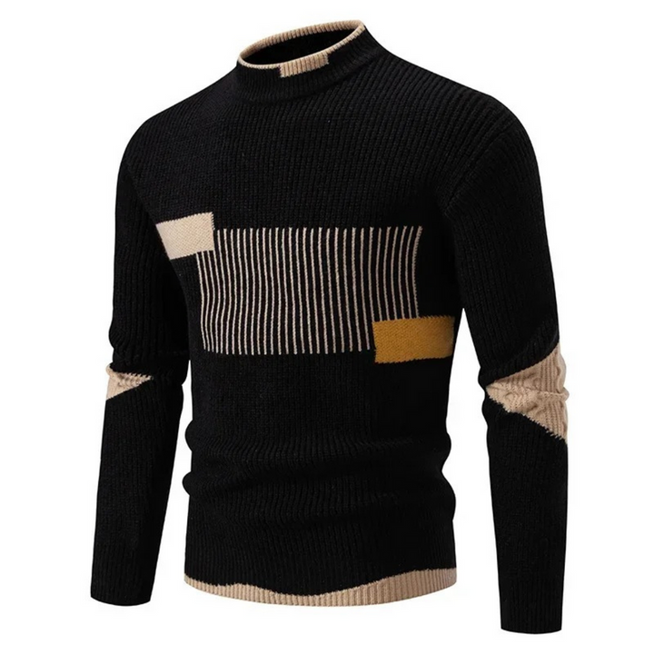 Zohir – Strickpullover Mit Hohem Kragen