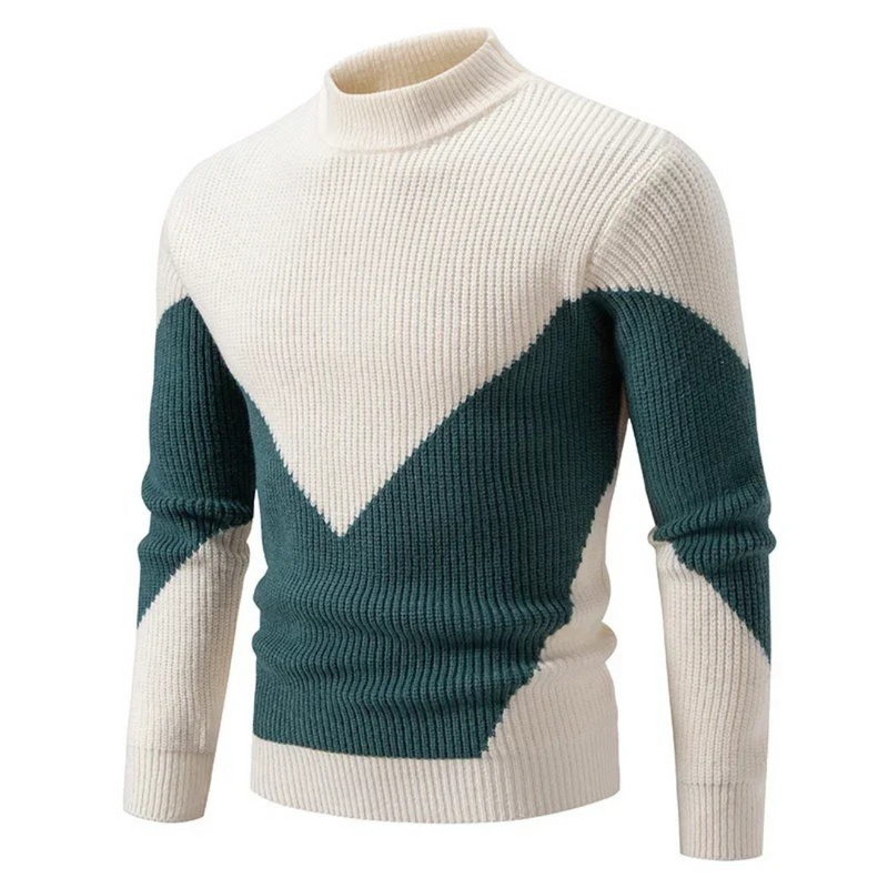 Zohir – Strickpullover Mit Hohem Kragen