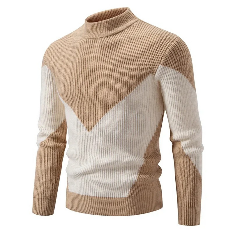 Zohir – Strickpullover Mit Hohem Kragen