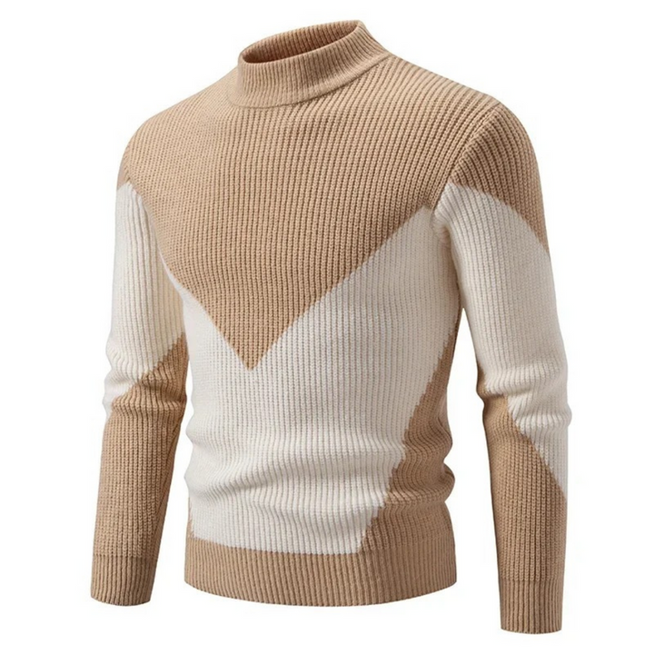 Zohir – Strickpullover Mit Hohem Kragen