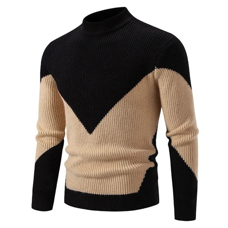 Zohir – Strickpullover Mit Hohem Kragen