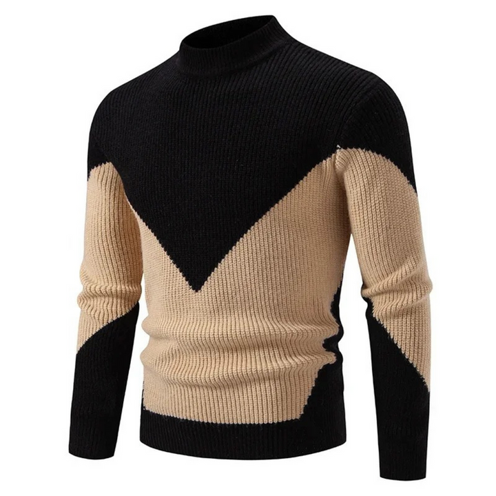 Zohir – Strickpullover Mit Hohem Kragen