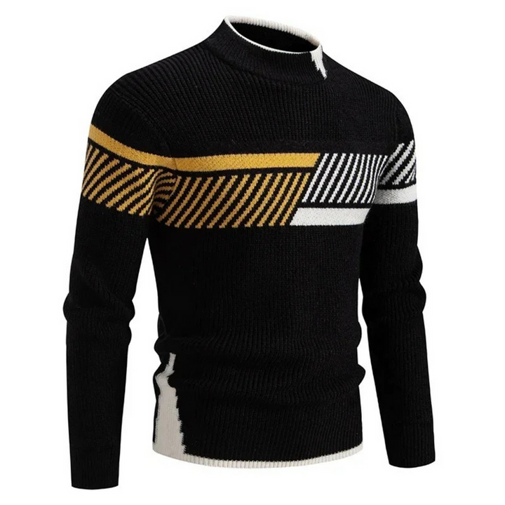 Zohir – Strickpullover Mit Hohem Kragen