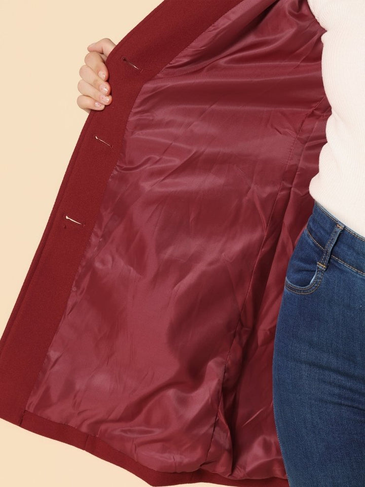 Stefenia – Wintermantel Mit Knöpfen