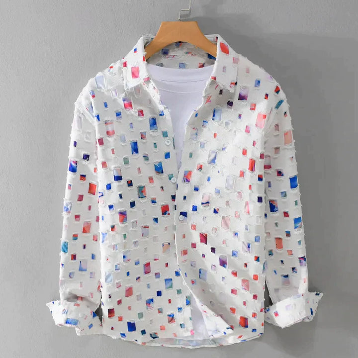 Nazirah – Elegantes Mosaik Hemd