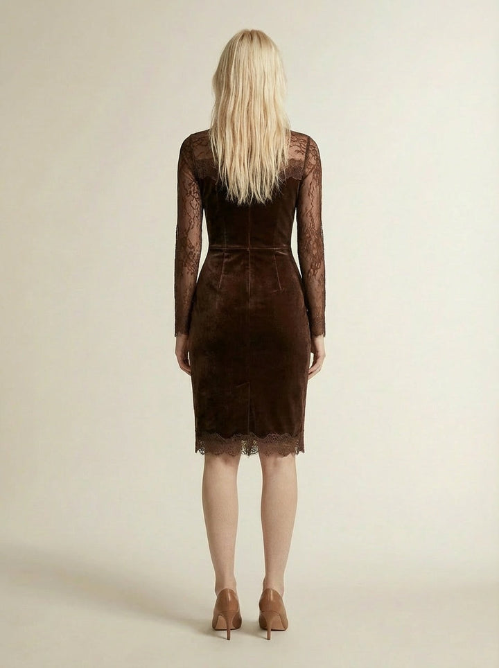 Nadiya – Minikleid mit Eleganter Spitze