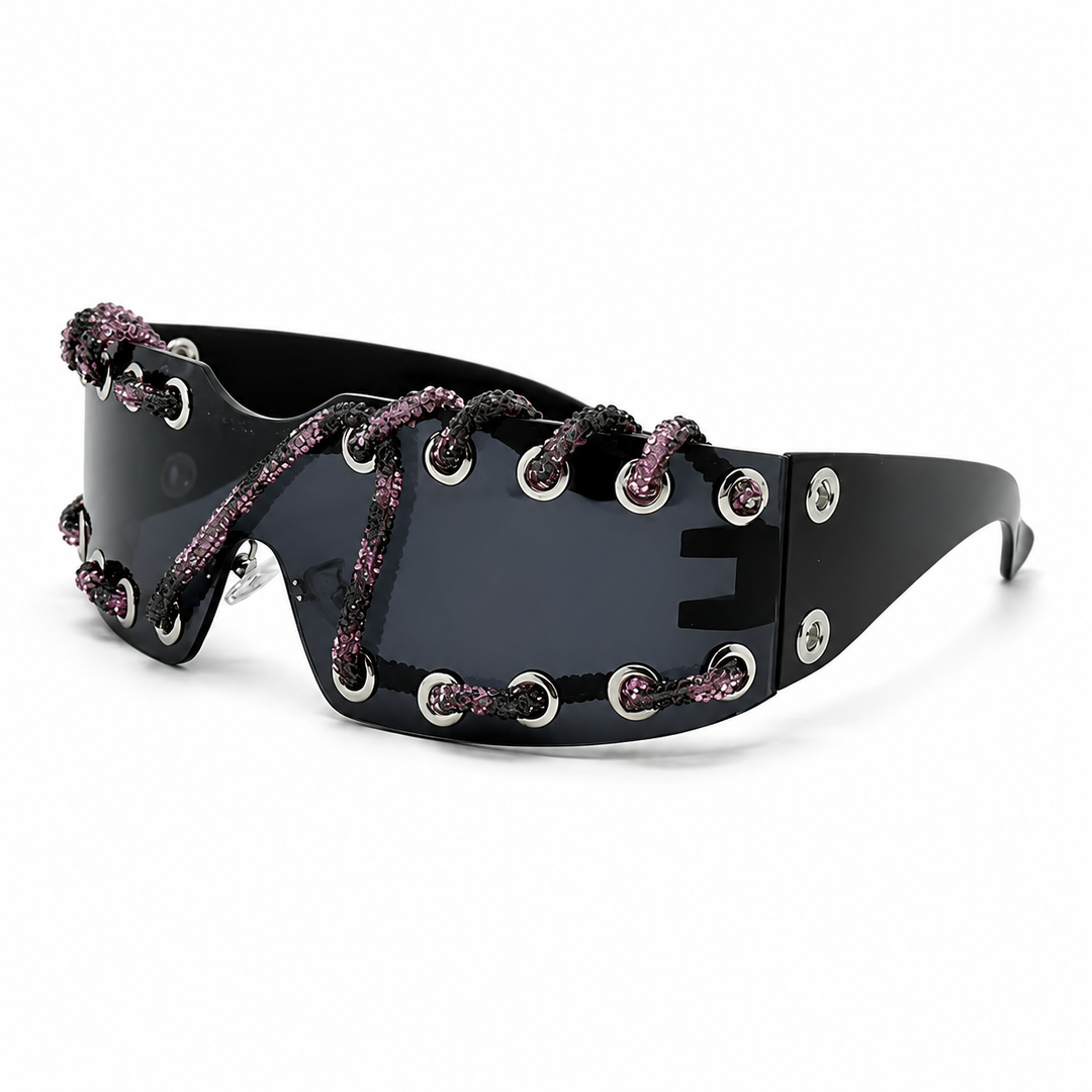 ChainShade - Modische Sonnenbrille Mit Nieten