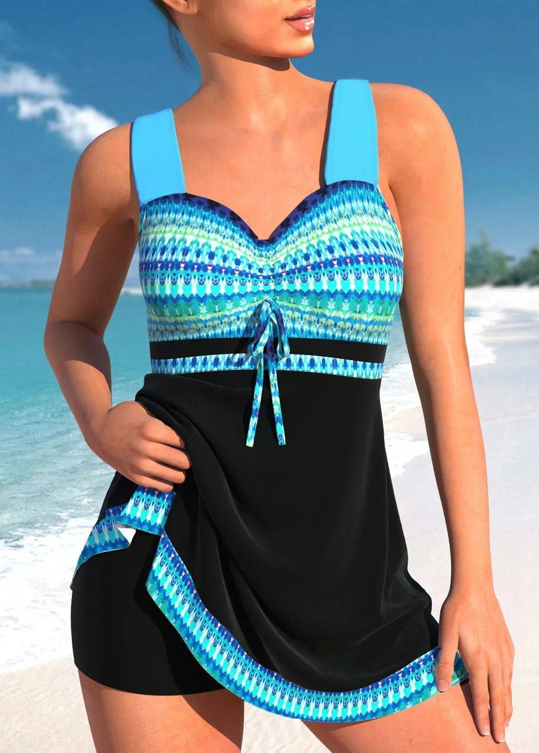 Rocio - Bade Kleid Mit Drucken